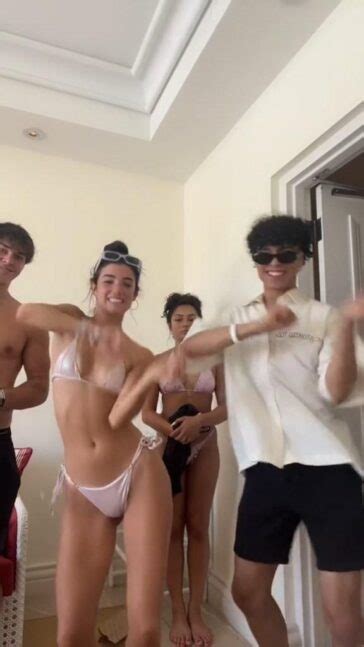 Charli D Amelio Bikini Camel Toe Dance Video Leaked Lewd Influencers