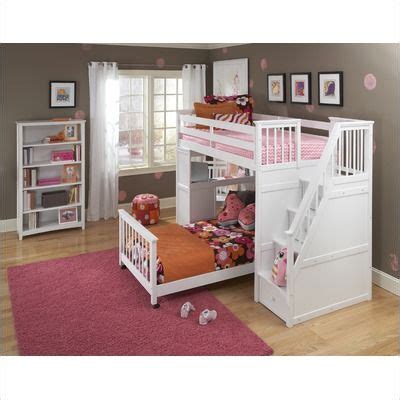 A twin over queen bunk bed is ideal for growing kids. Perpendicular Bunk Bed Plans - WoodWorking Projects & Plans