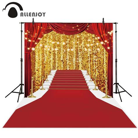 Allenjoy Background Photography Star Red Carpet Glitter Wedding