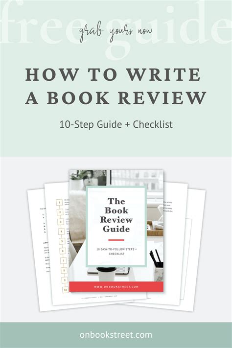 How To Write A Book Review On Book Street In 2020 Writing A Book