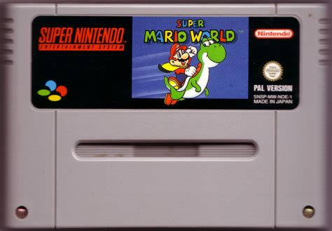 Super Mario World 1990 Snes Box Cover Art Mobygames