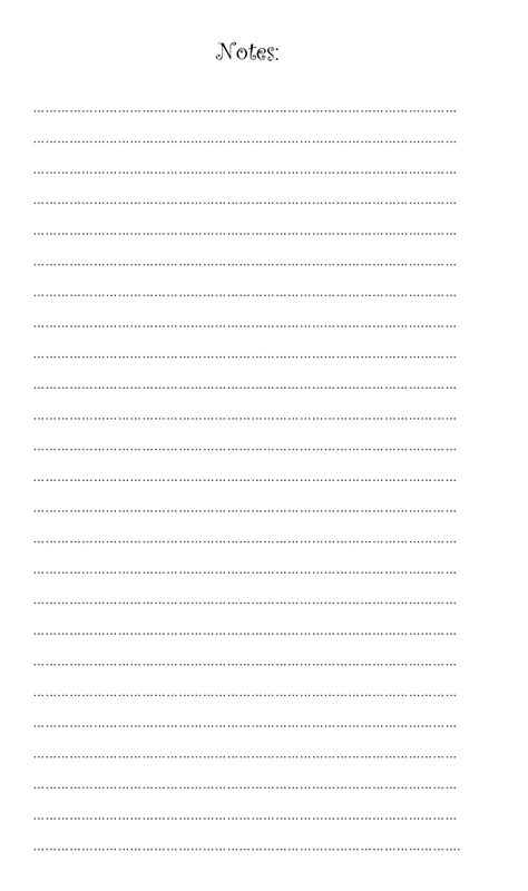 Journal Pages Stationary Paper Unlined Lined Note Paper Us Letter Size
