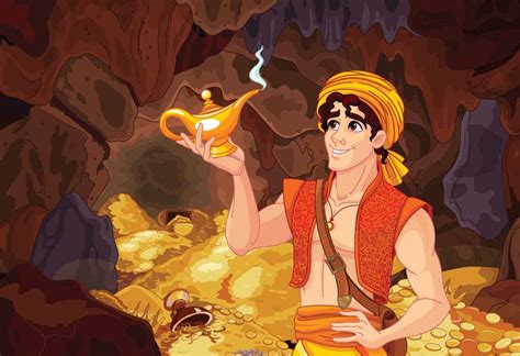 Remember, boy, first fetch me the lamp, 438. The Famous Story of Aladdin and the Magic Lamp for Kids