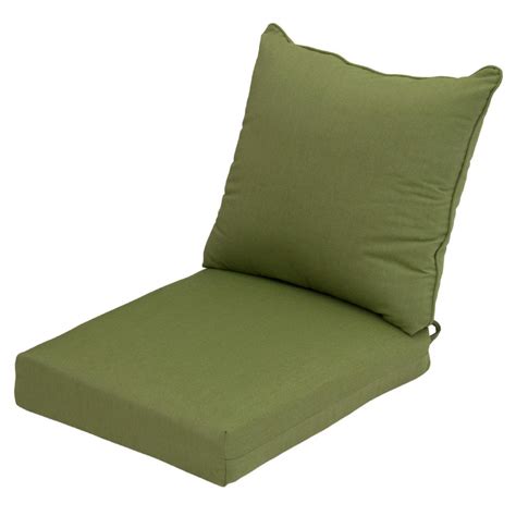 sunbrella spectrum cilantro 2 piece deep seating outdoor lounge chair cushion 7297 01502100