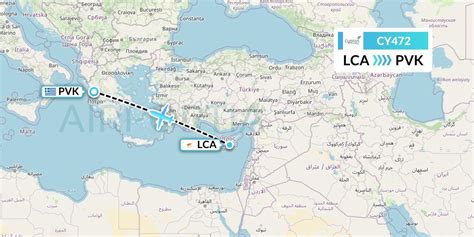 Cy472 Flight Status Cyprus Airways Larnaca To Preveza Cyp472