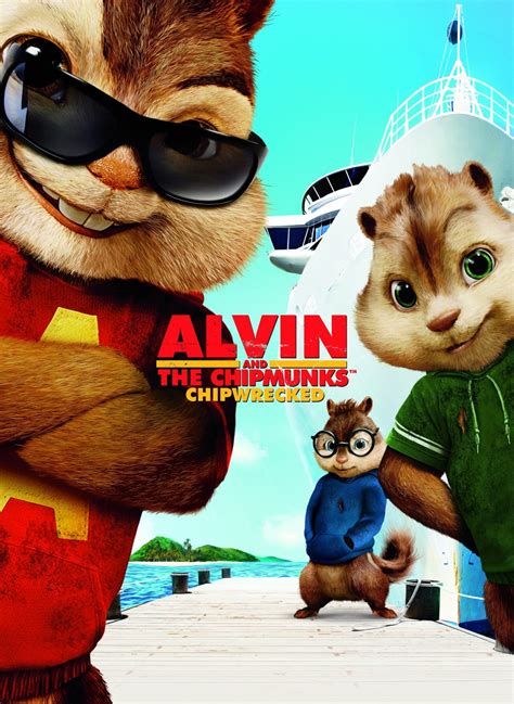 Chipwrecked, alvin e os esquilos 3: Alvin and the Chipmunks: Chipwrecked Movie Poster - #67994