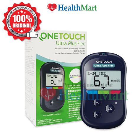 One Touch Ultra Plus Flex Blood Glucose Monitoring System Meter