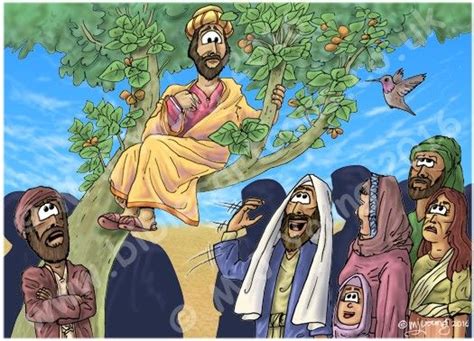 Luke 19 Zacchaeus The Tax Collector Scene 04 Jesus Calls
