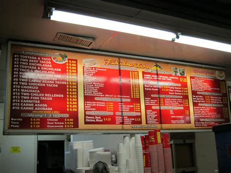 Please contact the restaurant directly. The Radiused Corner Menu Vault: Filiberto's Mexican Food ...