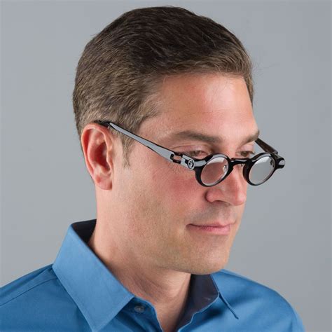 The Adjustable Focus Reading Glasses Hammacher Schlemmer Glasses