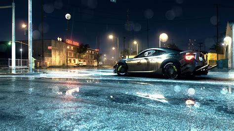 Nfs Raining Night City Live Wallpaper Wallpaperwaifu