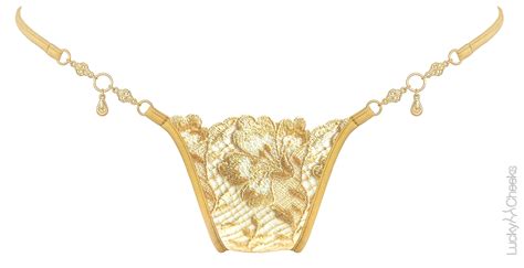 Gold Fever String For Woman By Lucky Cheeks Online Shopping
