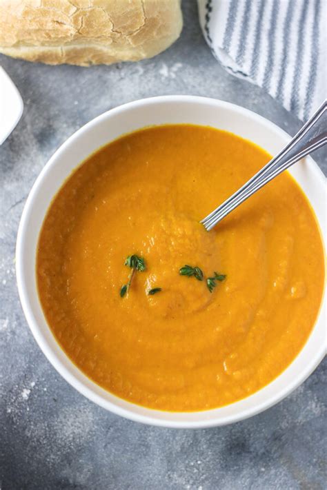 Simple Carrot Soup Recipe Newbritawaterchiller