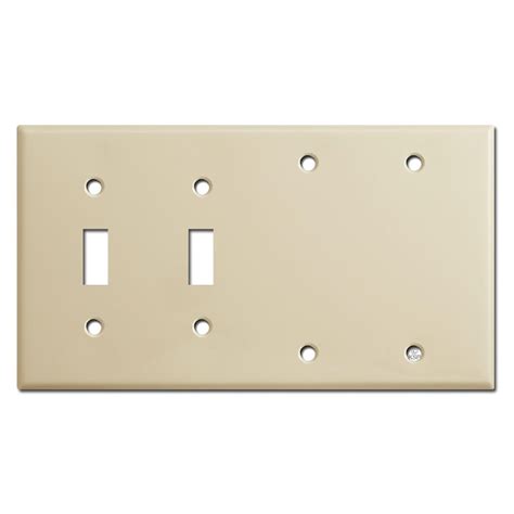 Ivory Combo Switch Cover Plates