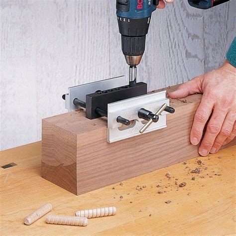Self Centering Doweling Jig For Thick Timbers Rockler Woodworking