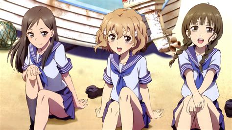 Wallpaper Illustration Anime Girls Cartoon School Uniform