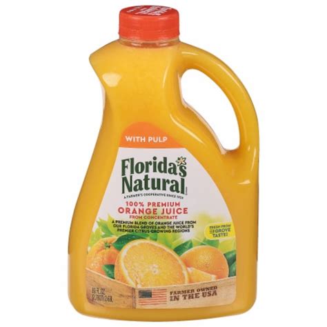 Floridas Natural With Pulp Orange Juice 89 Fl Oz Pick ‘n Save
