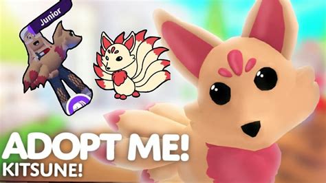 Comprando La Nueva Mascota Kitsune En Adopt Me Roblox Youtube