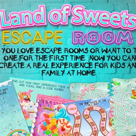 Escape Room For Kids Printable Party Game Summer Break Etsy