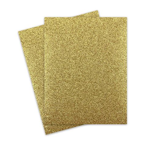 Adhesive Glitter Paper Glossy Fine Gold 2 Sizes Available Ph