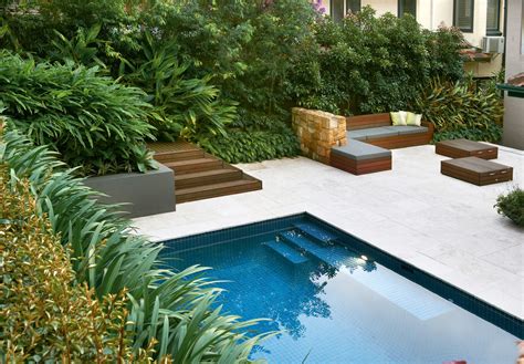 Simply Stylish A Classic Pool And Landscape Design Completehome