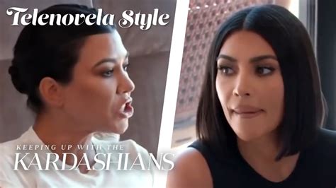 Kim Kardashian Questions Kourtneys Work Ethic Kuwtk Telenovelas E