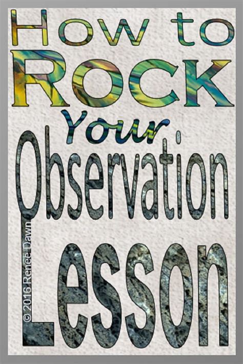 Before you plan your lesson, you will first need to identify the learning objectives for the lesson. Your perfect lesson—and your best observation lesson ever ...
