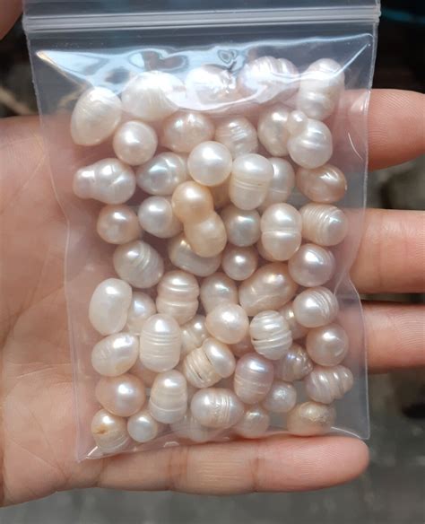 7 15mm Rice Pearls Undrilled Natural Pearl No Hole Loose Etsy Uk