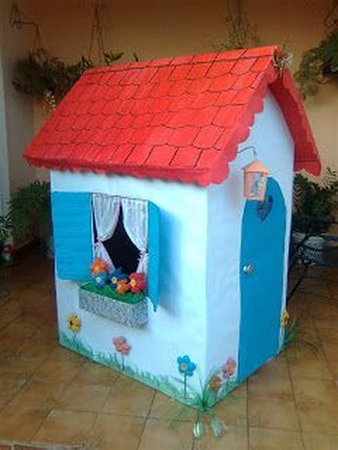 32 Enchanting Cardboard Playhouse Design Ideas For Kids That You Will