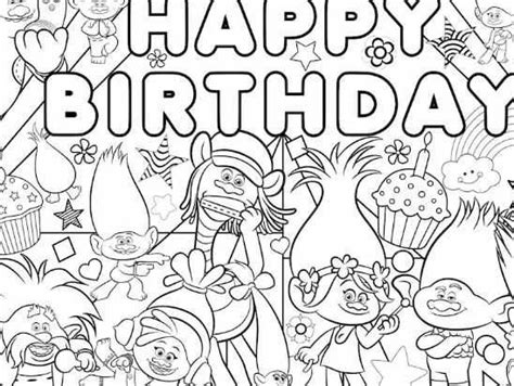 trolls coloring page  coloring page blog