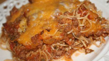 Bake for 25 to 30 minutes. Baked Spaghetti by Paula Deen Recipe - Food.com | Recipe ...