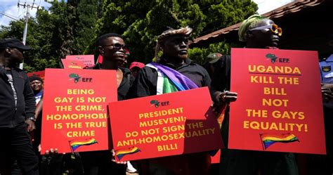 South African Activists Demonstrate Against Uganda S Anti Gay Bill Africanews