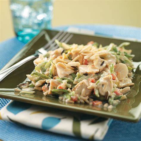 The recipe is one of several in her book, the honest life, where she shares her philosophy for a healthy and relaxed life with family. Wild Rice Chicken Dinner Recipe | Taste of Home