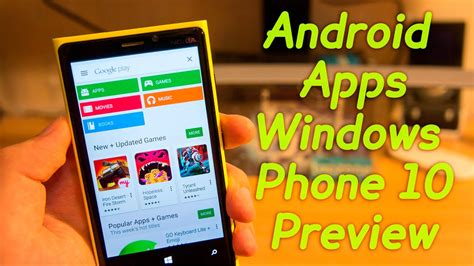 How To Install Android Apps On Windows Phone 10 Preview Easy Guide