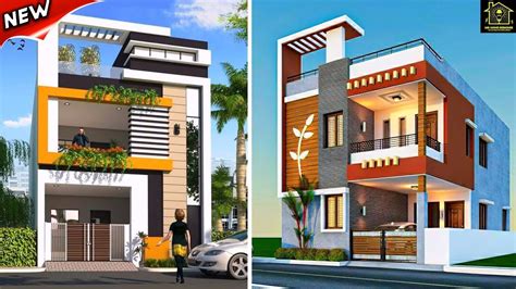 Beautiful Small Budget Double Floor House Designs 2 Floor House Front