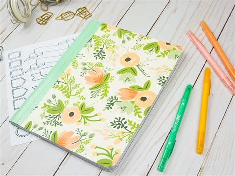 How To Turn A Composition Notebook Into A Stylish Diy Journal Page