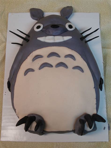 Totoro Im A Cake Decorator And I Was Bored Last Week So I Made A