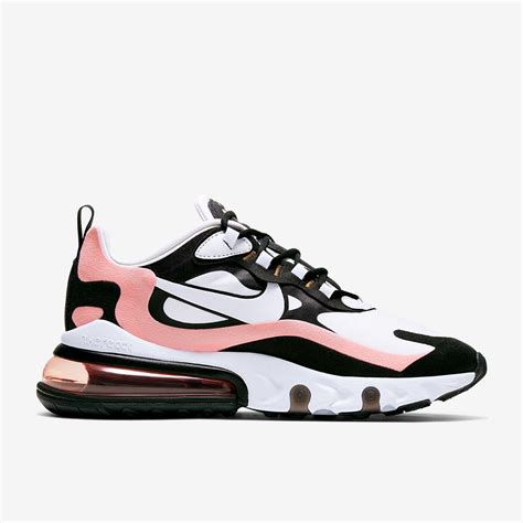 Nike Womens Air Max 270 React Blackwhite Womens Shoes