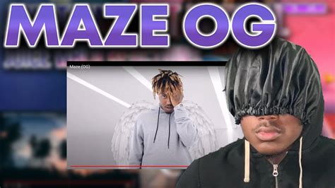 Juice Wrld Maze Og Reaction Officialdrelive The Unheard Verse Youtube
