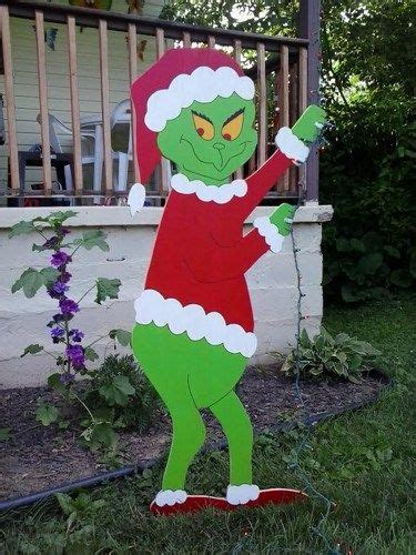 Grinch Wood Yard Art Patterns Woodworking Projects And Plans