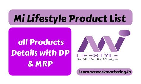 Latest Mi Lifestyle Product List 2024 With Dp And Mrp Price