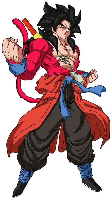 Goku 4 Anime Dragon Ball Super Goku Ssj4 Dragon Ball Super Goku