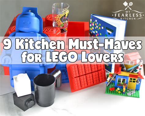 The perfect gift for fans of lego building and minecraft, this set comes with 249 assorted pieces, including steve, a zombie, and a spooky spider. 9 Kitchen Must-Haves for LEGO Lovers - My Fearless Kitchen