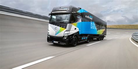 Mercedes Benz Eactros Longhaul Electric Truck With Km Range Arenaev