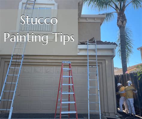 How To Paint Stucco Trico Painting Blog
