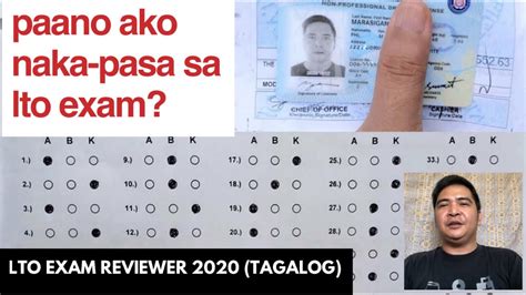 Tips On How To Pass The Lto Exam Reviewer 2023 Tagalog Youtube