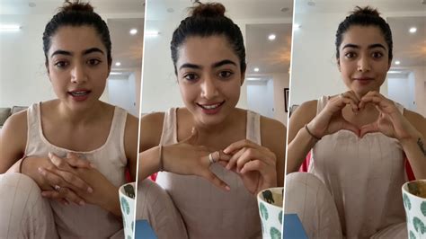 south news rashmika mandanna hints at third bollywood film on an instagram live session with