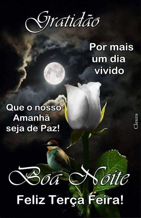 Mensagens de boa noite terça feira para Facebook e WhatsApp - Mensagens