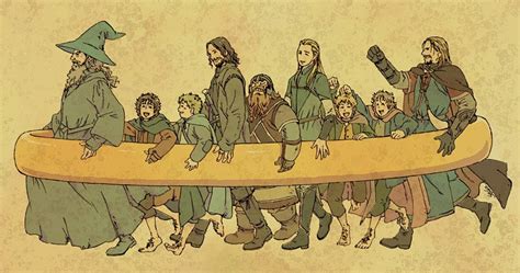Legolas Gandalf Frodo Baggins Boromir Aragorn And 4 More Lord Of