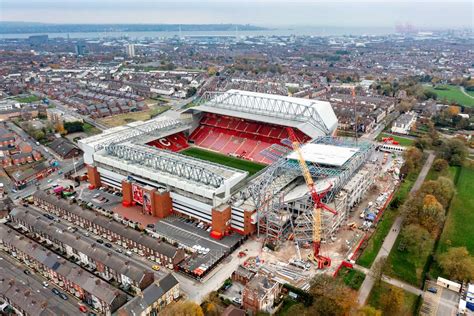 13 New Photos Of Liverpools Anfield Road End Expansion Ahead Of Next